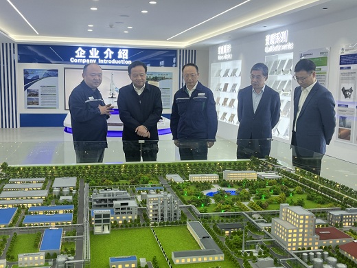 省科技厅巡视员来瑞嘉嘉合公司调研