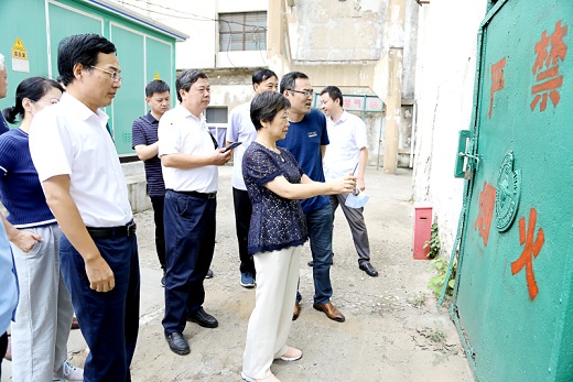 强化工业遗产保护和利用    市领导率队来集团开展执法调研